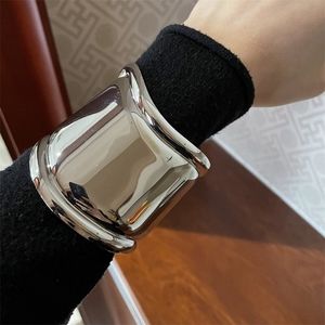 Metallic Big Cuff Bracelet